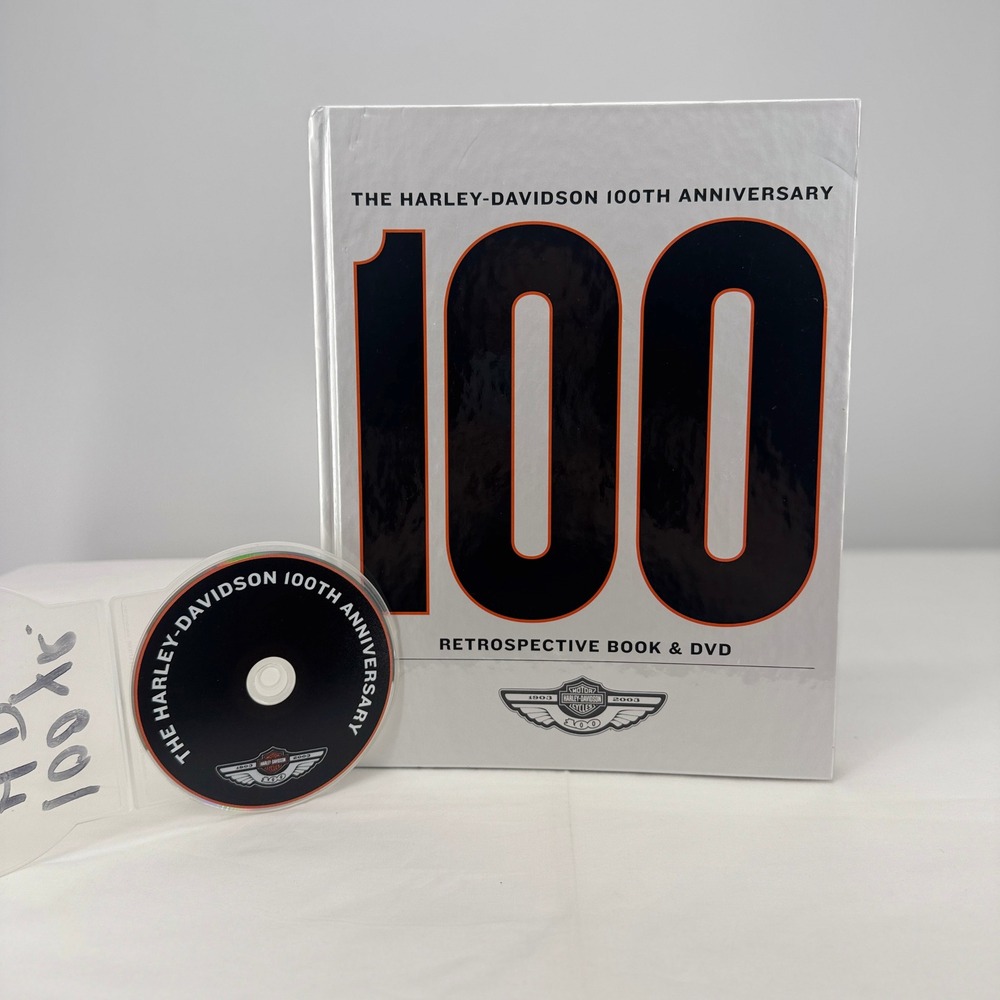 Harley-Davidson 100th‎ Anniversary Retrospective Hardcover Book and DVD Set 2003